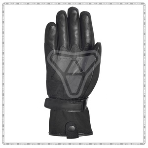 Gants courts haute durabilité pour femmes coupe confortable équipement de moto en cuir - Product Image 3