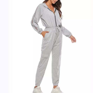 Conjunto Deportivo de Dos Piezas para Mujer, Talla Grande, con Capucha, Reversible, Transpirable, Novedades, Elegante, de Algodón, para Correr, Fitness, Invierno - Product Image 5