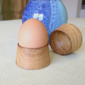 Porte-oeufs en bois de qualité supérieure tasse artisanat classique coquille d'oeuf artisanat support de porte-oeufs en bois - Product Image 5