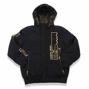 Chaqueta acolchada BP con capucha y cremallera desmontable de camuflaje deportivo para hombres y mujeres - Product Image 6