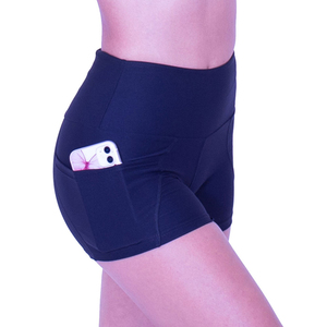 Hot Sales High Waisted Running <b>Shorts</b> 2026 Side Phone Pockets No Front Seam Women's Biker <b>Shorts</b> - Product Image 6