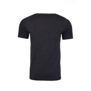 T-shirts décontractés à manches courtes pour hommes T-shirts unis de niveau supérieur ajustés CVC Construisez votre marque T-shirt pour hommes T-shirt en trois mélanges - Product Image 2