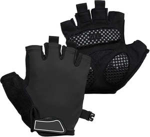 Diseño personalizado Medio dedo Ejercicio Ciclismo Deporte Mujeres Hombres Medio dedo Guantes de ciclismo Hecho en Pakistán Guantes deportivos - Product Image 4