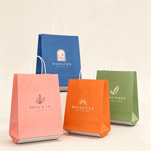 Bolsas de Papel Personalizadas con Impresión de Serigrafía y Asas Resistentes para Empaque de Regalos y Venta al por Menor - Product Image 6