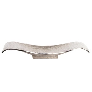 Meilleure vente Nouvelle décoration de table à manger vintage de luxe Plateaux de service en métal Forme carrée Cuivre plaqué pour la maison et les hôtels - Product Image 3