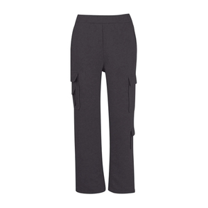 Pantalon de survêtement évasé brodé personnalisé en détresse ensemble de jogging pour hommes et femmes pantalon empilé à motif solide - Product Image 1