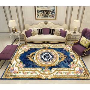 Eco-Friendly Custom Printed Crystal Velvet Non-Slip Point-Backing Floral <b>Rug</b> <b>for</b> <b>Nursery</b> Schools and Child's Home Use - Product Image 2