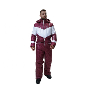 ชุดสกีแบบเต็มตัวผ้าฟลีซเนื้อนุ่ม ระบายอากาศได้ดี ผลิตจากโพลีเอสเตอร์ 100% ดีไซน์ 2 in 1 คุณภาพสูง สำหรับทุกเพศ รุ่นใหม่ล่าสุด ขายส่ง ปี 2025 - Product Image 1