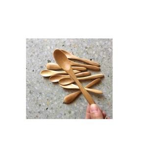 Minicuchara de madera Natural con mango largo, 20cm, tamaño personalizado, gran oferta - Product Image 4