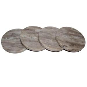 Authentic Buffalo Horn And Marble Coaster Set <b>Polished</b> and Eco-Friendly Perfect for Dining Table Style Hotel - Product Image 1