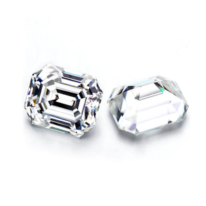 6*8mm corte esmeralda moissanita piedra preciosa suelta certificada brillo elegante para joyería contemporánea y de lujo - Product Image 4