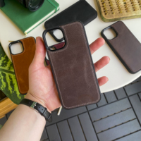 Etui de téléphone en cuir véritable Phone12 Design spécial fait à la main en différentes couleurs-Fabriqué en Turquie