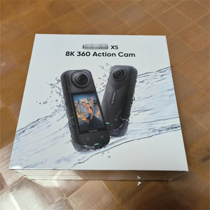 Caméra d'action Insta 360 X5 8K HD étanche de qualité supérieure, performance exceptionnelle en basse lumière, 360 °   Caméra de sport pour vlog vidéo en stock - Product Image 5