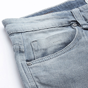 Best Quality Custom Color Men's Casual <b>Jeans</b> Pants New Style Outdoor Use Lightweight <b>Button</b> <b>Fly</b> Closure With Your Own Logo - Product Image 5