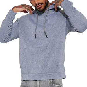 Sweat à capuche en coton écologique Tissu biologique Sweat-shirt polaire durable Imprimé personnalisé brodé Teint uni surdimensionné Direct usine - Product Image 2