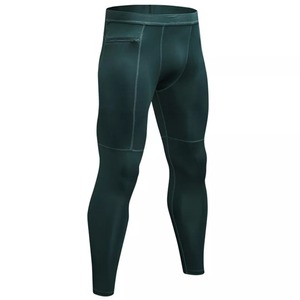 Ropa deportiva de poliéster para hombre, mallas deportivas frescas de compresión, pantalones de capa Base para gimnasio, entrenamiento, mallas para correr - Product Image 1