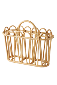 <b>Book</b> and Magazine Storage Natural Rattan Magazine <b>Display</b> Racks New Design Magazine Racks for Home Accessories - Product Image 3