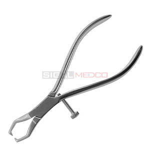 Vente en gros de pinces pour enlever les couronnes dentaires Pince à dents en acier inoxydable Pointe en caoutchouc Extraction médicale orthodontique Instruments médicaux - Product Image 5