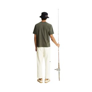 OEM T-shirt homme lourd et surdimensionné 100% coton décontracté style streetwear imprimé logo personnalisé lavé polyester/coton tissé - Product Image 5