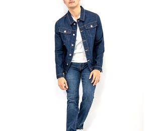 Chaqueta vaquera transpirable para hombre con estilo perfecto, tendencia superior, el mejor diseño, chaqueta vaquera totalmente personalizada para hombre con precio razonable - Product Image 1