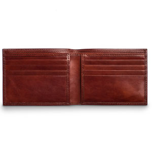 Portefeuilles en cuir pour hommes de haute qualité Vintage Gents Portefeuille mince pour hommes en cuir de vachette Sac à main de luxe Portefeuille minimaliste décontracté - Product Image 4