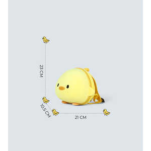 Chick 3D Shark Kids <b>Backpack</b> Waterproof EVA with Plush Safety Straps Chic & Stylish <b>Purse</b> for - Product Image 6