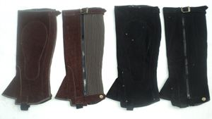 EQUIHAWK MVE-510 Demi-galon en cuir pour homme - Équitation - Product Image 4