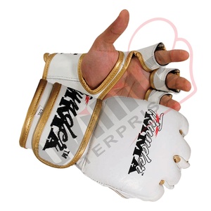 ชุดฝึกซ้อมคิกบ็อกซิ่งคุณภาพพรีเมียม ผลิตตามสั่ง อุปกรณ์มวยหนังแท้คุณภาพสูง ถุงมือชกมวยสำหรับศิลปะการต่อสู้ - Product Image 1