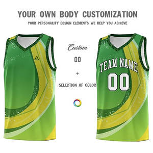 Maillot de basket-ball professionnel imprimé de logo personnalisé OEM vêtements de basket-ball de rue légers et respirants de haute qualité - Product Image 3