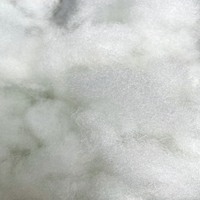 100% fibres creuses discontinues de polyester pour les textiles de maison et les jouets mous ignifuges certifiés Oeko-Tex blanc