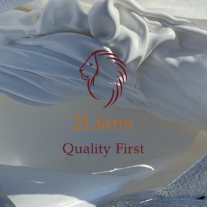 แผ่นม้วน PP & ก้อนธรรมชาติและสีขาว - Product Image 2