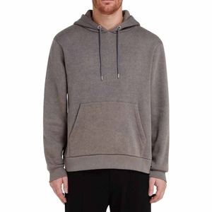 Unique Acid Wash Hoodie Hommes Noir Coton Regular Hoodie grande taille pour Hommes Custom Made Acid Wash Hoodies - Product Image 4