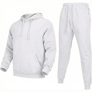 Conjunto Deportivo Unisex de Terciopelo con Logotipo Personalizado, Chaqueta y Pantalones de Dos Piezas, Color Sólido, 100% Algodón, MOQ Bajo, para Hombre, para Primavera - Product Image 5