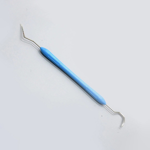 Sonda dental desechable de precio competitivo al por mayor, explorador <span class=keywords><strong>periodontal</strong></span> de acero inoxidable de doble punta para higiene bucal