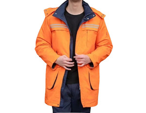 Vestes d'extérieur de sécurité haute visibilité pour les vêtements de travail de route durables imperméables d'hiver de travailleur de la construction avec plusieurs poches - Product Image 6