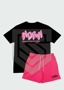Conjunto de 2 piezas de verano 2025 para hombre, chándal de Fitness informal personalizado con camiseta de manga corta transpirable, pantalones cortos para entrenamiento informal - Product Image 5