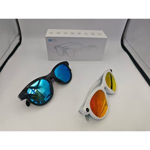 Lunettes Intelligentes Ai avec Double Caméra 1080P, Appel Sans Fil, Étanches IPX4, Cadre Métallique, Unisexe, Utilisation Extérieure - Product Image 4