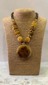 Collar DE BODA indio hecho a mano de la mejor calidad para damas y niñas, resina Lucite, latón, Metal, bonita forma de Luna, joyería de moda India - Product Image 2