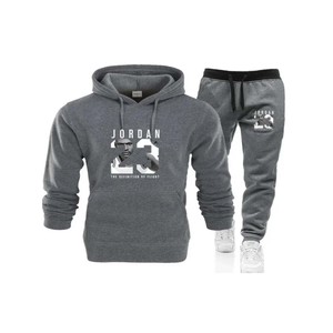 Nouveau style de survêtement blanc évasé avec logo personnalisé streetwear sweats à capuche unis à manches longues survêtement évasé pour hommes - Product Image 4