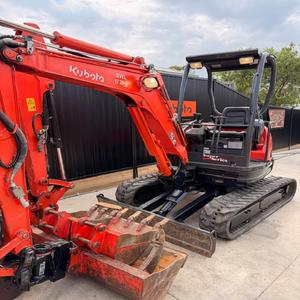 Mini-excavatrice Kubota U25 3S d'occasion, 2,5 tonnes, moteur puissant et performances stables, excavatrice Kubota U25 3S 2,5 tonnes d'occasion - Product Image 2