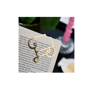 Brass Bookmark Manufacturer Bookmark Different Colors Custom Design Gold Brass Bookmark Best Selling Product - Product Image 4