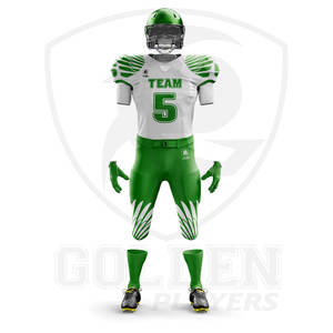 Camiseta deportiva de baloncesto de fútbol americano personalizada de alta calidad, uniforme de alta calidad al por mayor con su número de nombre cosido - Product Image 5