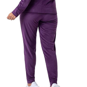 Pantalones de chándal ajustados de alta calidad para mujer, diseño cónico elástico hecho en fábrica, cintura elástica, transpirable, plano, a la moda - Product Image 2