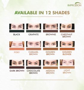 Cejas de Henna tinte de impresión, color marrón dorado, 10 gramos, marca propia aprobada por la UE, Etiqueta Privada - Product Image 4