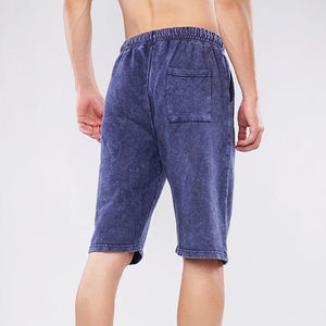 กางเกงขาสั้นลำลองสำหรับผู้ชายกางเกงขาสั้นผ้าฝ้าย - Product Image 3