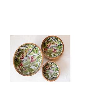 Tazón de Madera Grande con Diseño Impreso para la Cena Familiar a un Precio Económico, Tazón de Madera con Acabado Liso para Ensalada - Product Image 3