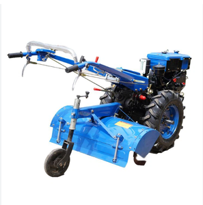 Mini motoculteur diesel 4WD tracteur de marche à deux roues, construction de qualité supérieure, expédition rapide, moteur de boîte de vitesses - Product Image 4