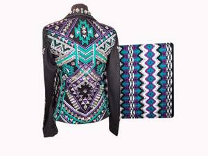 Veste de spectacle Western Custom Rodeo Queen avec coussinet Fermeture à glissière respirante Fourniture ODM - Product Image 5