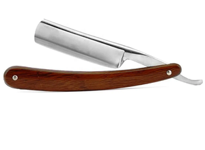 Navaja de Afeitar Profesional de Alta Calidad con Diseño Personalizado, Nuevo Estilo, Mango de Madera, Herramienta de Afeitado para Barbería - Product Image 4