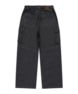 Jeans baggy droits amples et amples pour hommes de denim personnalisés pantalons de skateboard streetwear jeans avec strass - Product Image 3